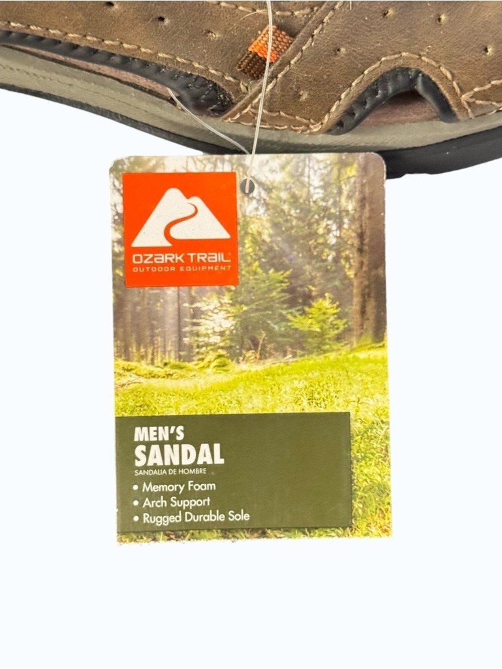 Ozark Trail Brown Sport Terrain Ankle Strap Outdoor Hook-and-Loop Sandals Size 7 - Picture 5 of 12